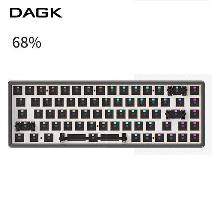 DAGK Aluminum Alloy 68pro Keyboard Kit - IPOPULARSHOP