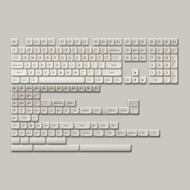 Akko Panda/Olivia/Neon/North Carolina Blue MDA PBT Keycaps - IPOPULARSHOP