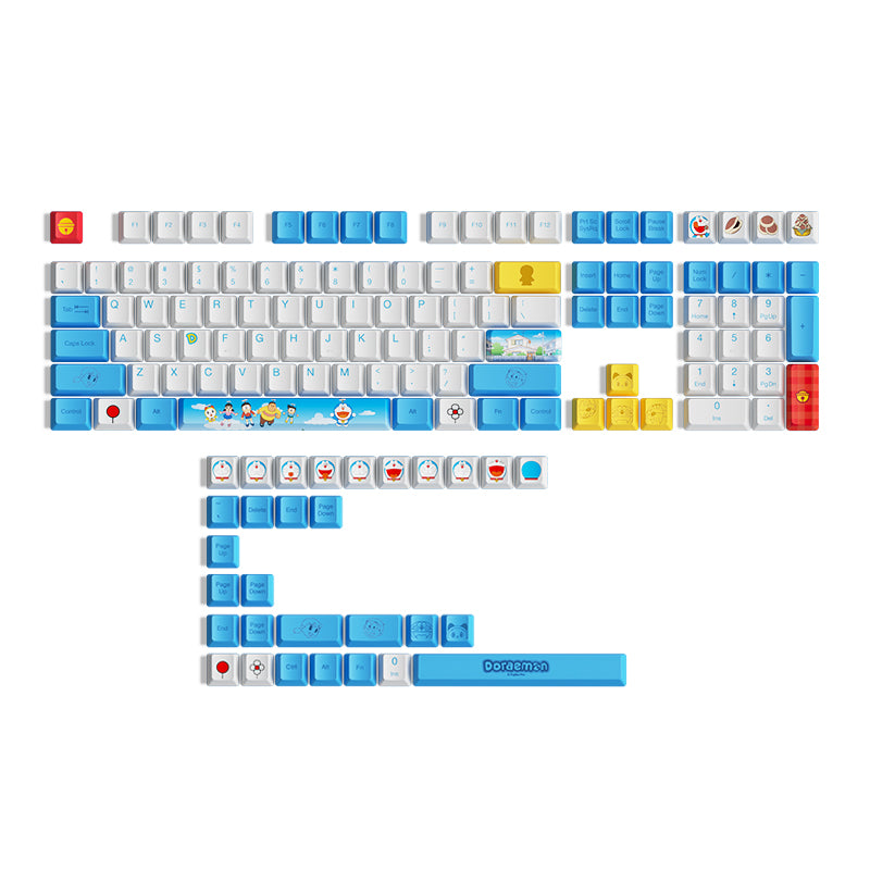 Akko Patrick/Saint Seiya/Black & Pink/Wave/Doraemon/SpongeBob/EVA-01 Themed Keycap - IPOPULARSHOP