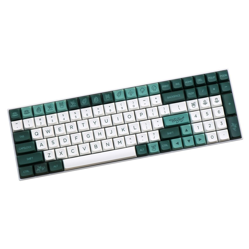 G-MKY 138 Botanical XDA PBT Keycaps - IPOPULARSHOP