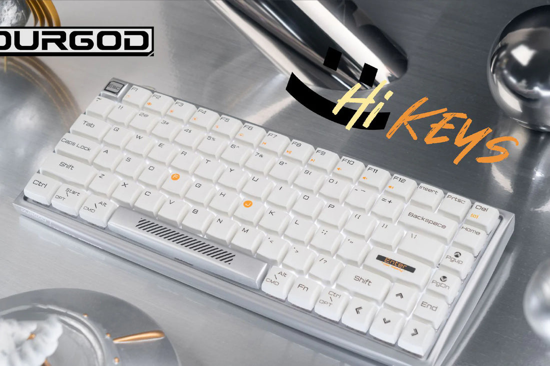 DURGOD Introduces All-New Hi Keys Dual-Mode Wireless Mechanical Keyboard - IPOPULARSHOP