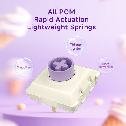 Kailh Ice Cream Mini Low Profile POM Mechanical Switches