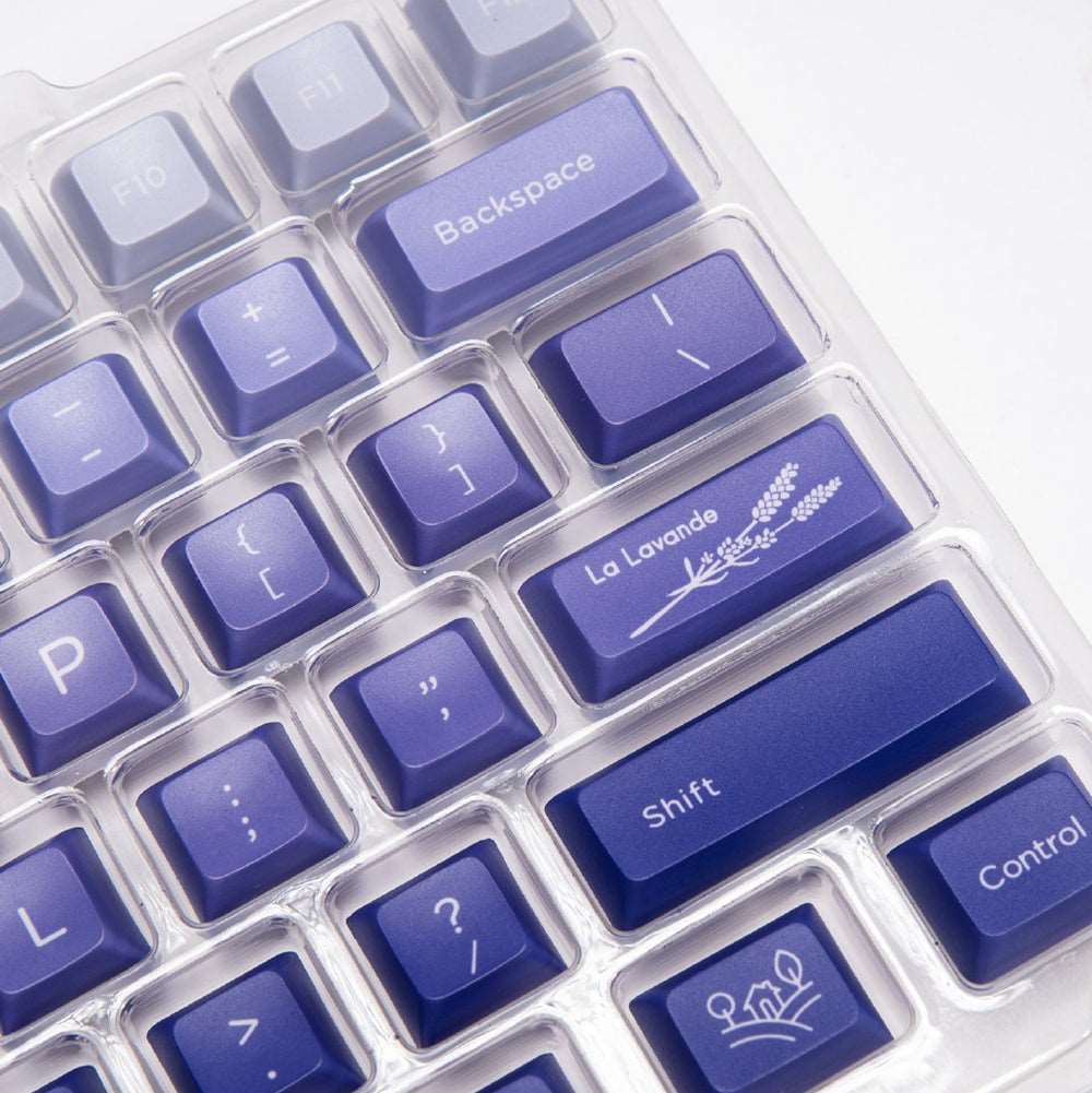 Purplae Keycaps AKKO Provence Purple JDA Keycaps – IPOPULARSHOP