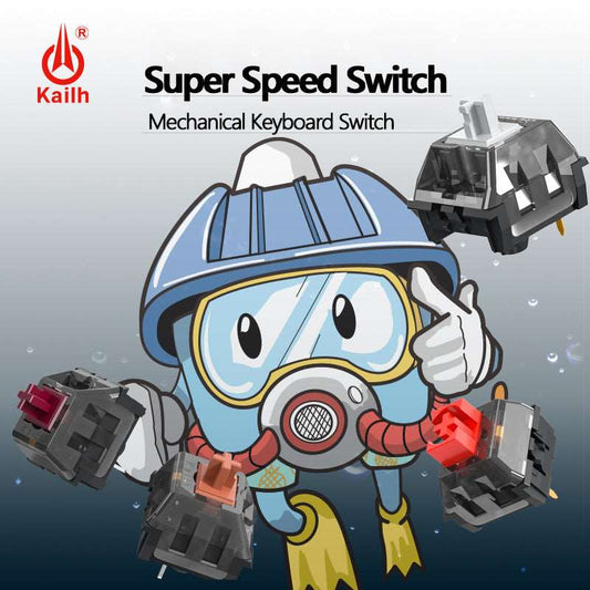 Kailh Super Speed Switch Copper/Silver/Bronze/Red Pro - IPOPULARSHOP