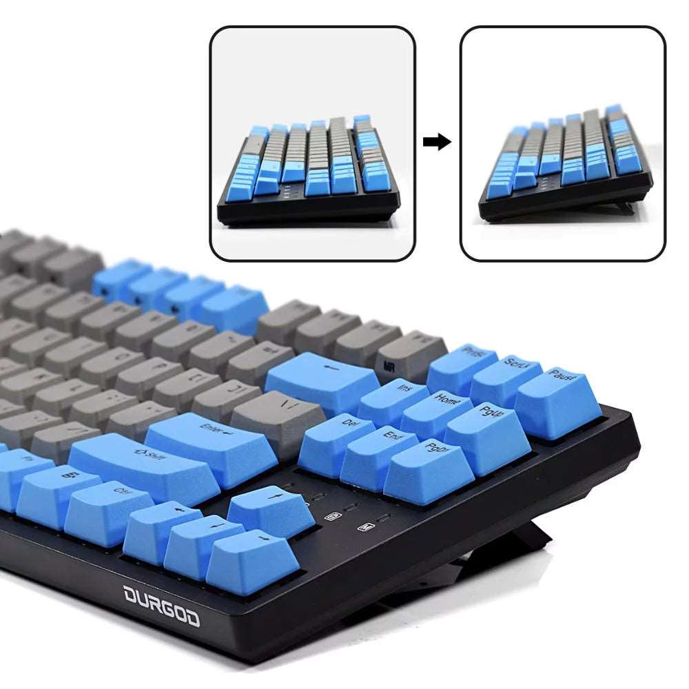 Durgod K320 Taurus 87 Keys Gaming Mechanical Keyboard - IPOPULARSHOP
