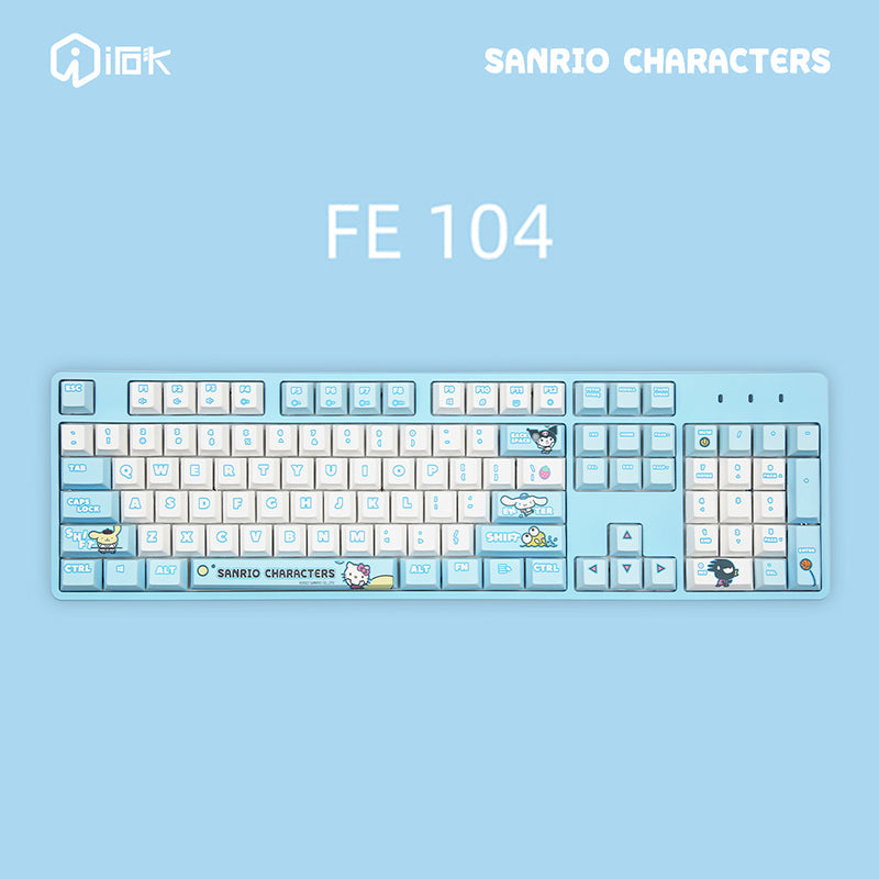 IROK FE87/104 Sanrio Theme Mechanical Keyboard - IPOPULARSHOP