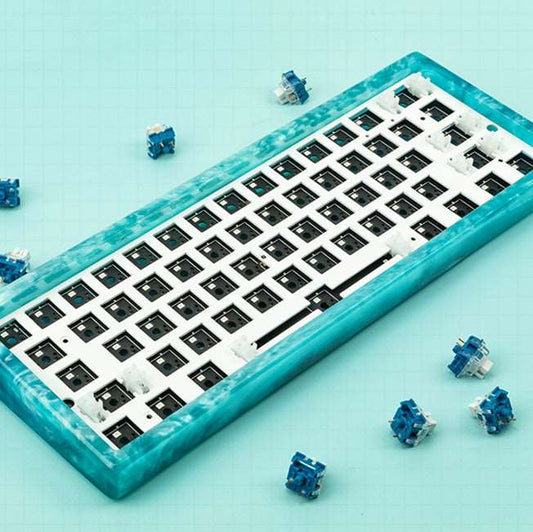 DAGK Resin61 RGB Keyboard Kit - IPOPULARSHOP