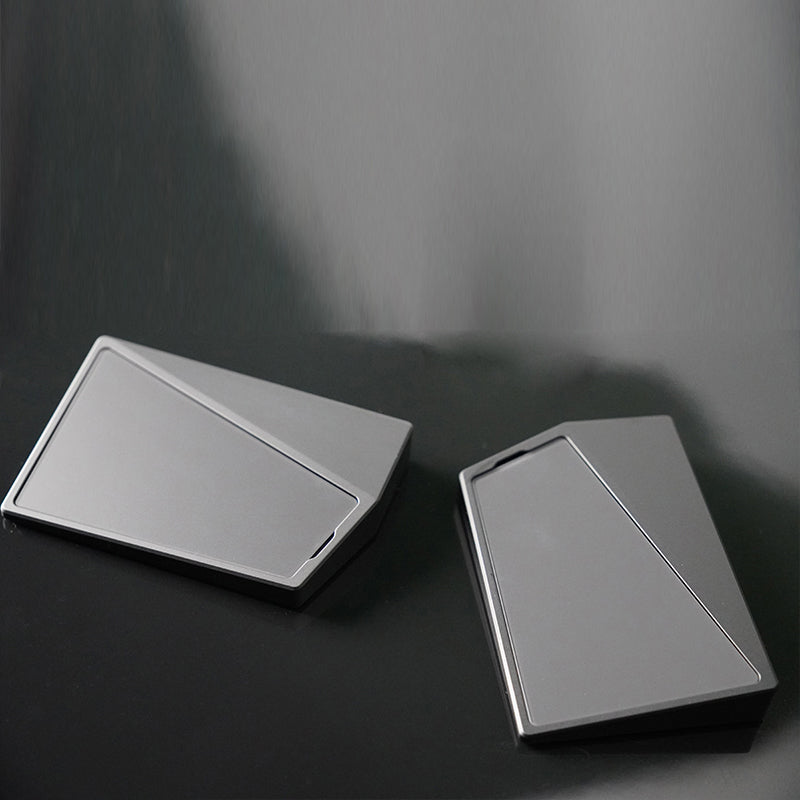 LUMINKEY Split Metal Wrist Rest – Forged Carbon Fiber & Alloy Design