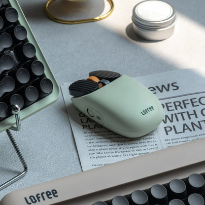 Lofree Wavy Chips Bluetooth Mouse – Ergonomic Dual-Mode Wireless Design