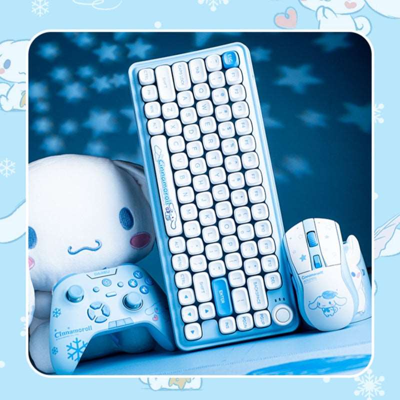 DAREU Z82 Cinnamoroll Mechanical Keyboard Combo - IPOPULARSHOP