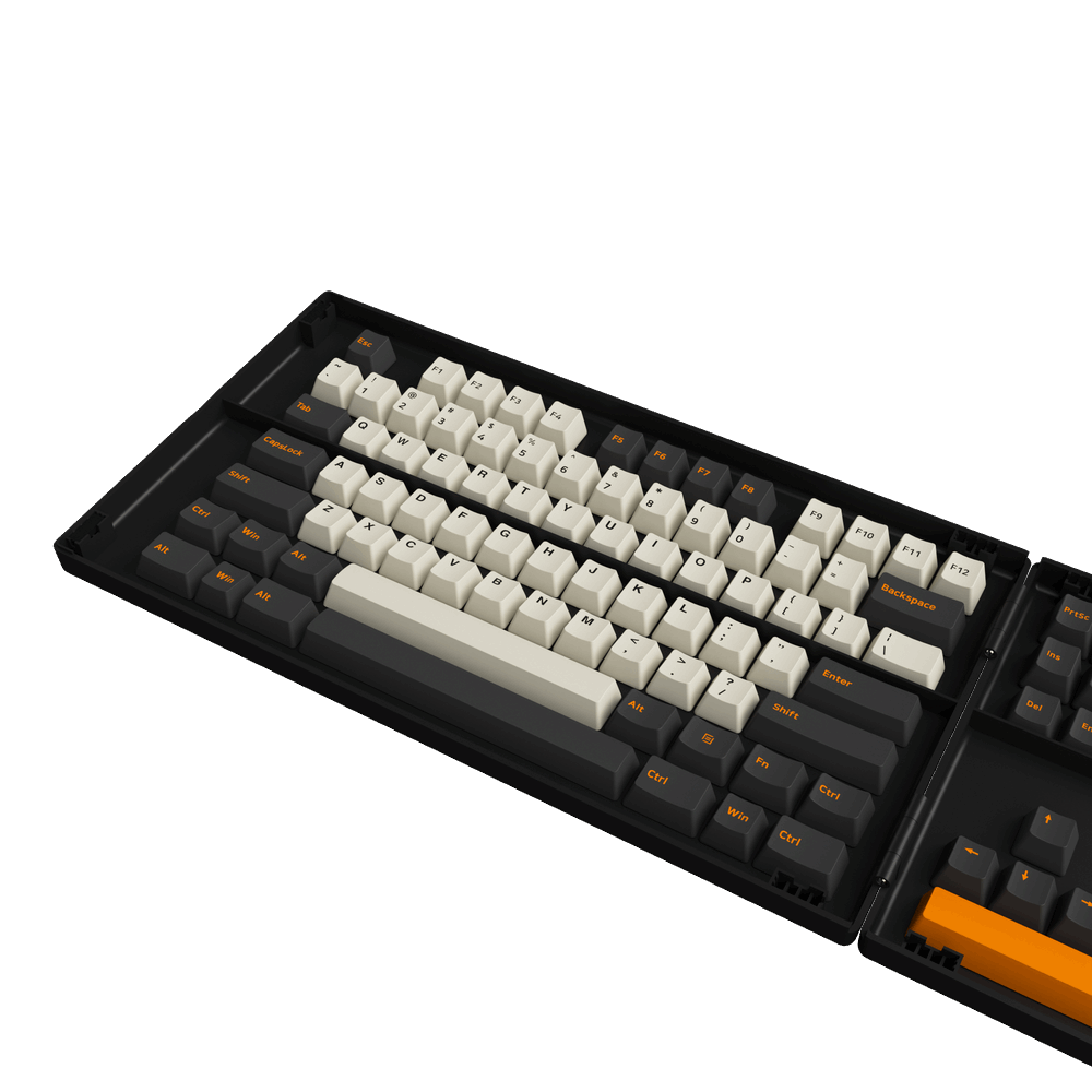 AKKO Carbon Retro ASA Profile/Cherry Profile Keycaps Set - IPOPULARSHOP