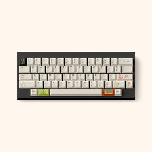 FBB Artist R2 Cherry Profile PBT Keycaps Set