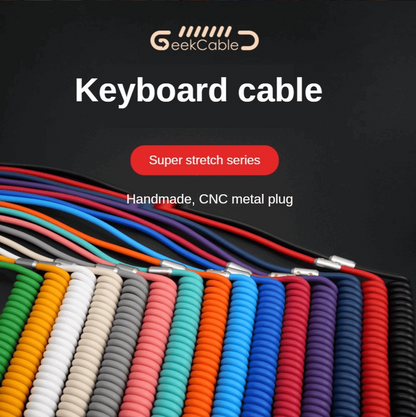 Geekcable Multiple Color Customized DIY Mechanical Keyboard Cable - IPOPULARSHOP