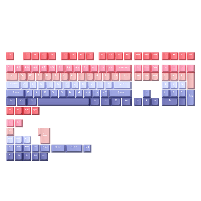 AJAZZ Gradient Cherry Keycaps - IPOPULARSHOP