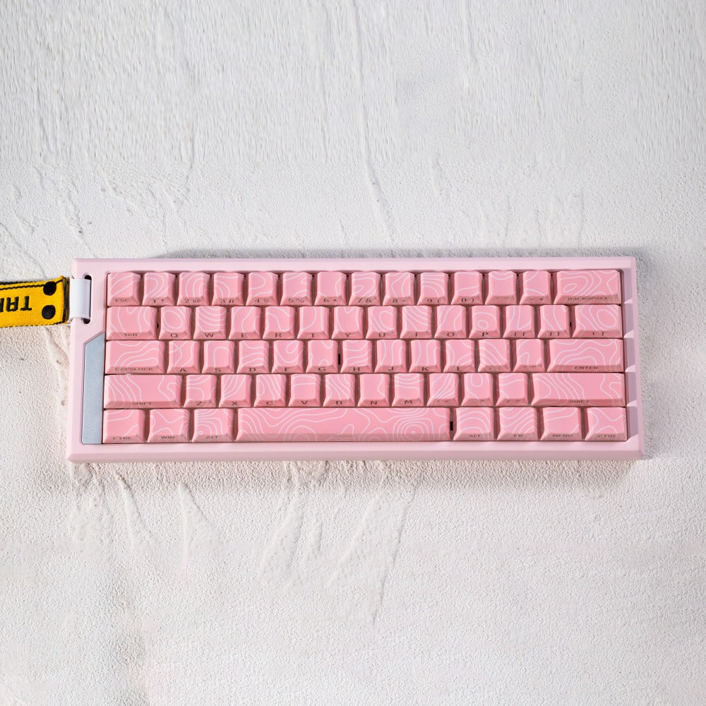 Womier Contour Line Side Printed Cherry Profile Keycaps Set
