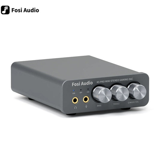 Fosi Audio K5 PRO Mini Stereo Gaming DAC & Headphone AMP