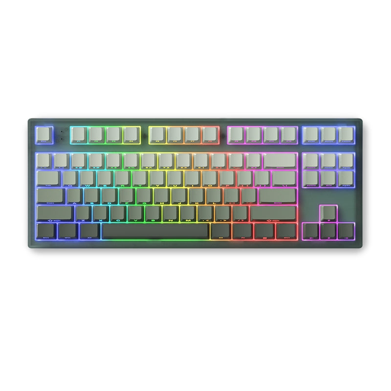 FL·ESPORTS MK870 Side Printed Mechanical Keyboard