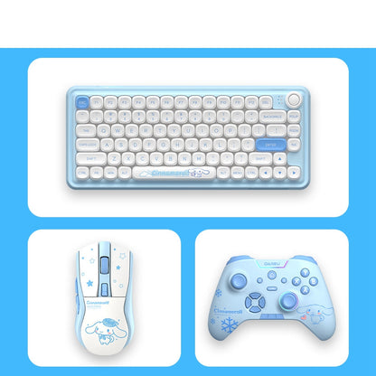 DAREU Z82 Cinnamoroll Mechanical Keyboard Combo - IPOPULARSHOP