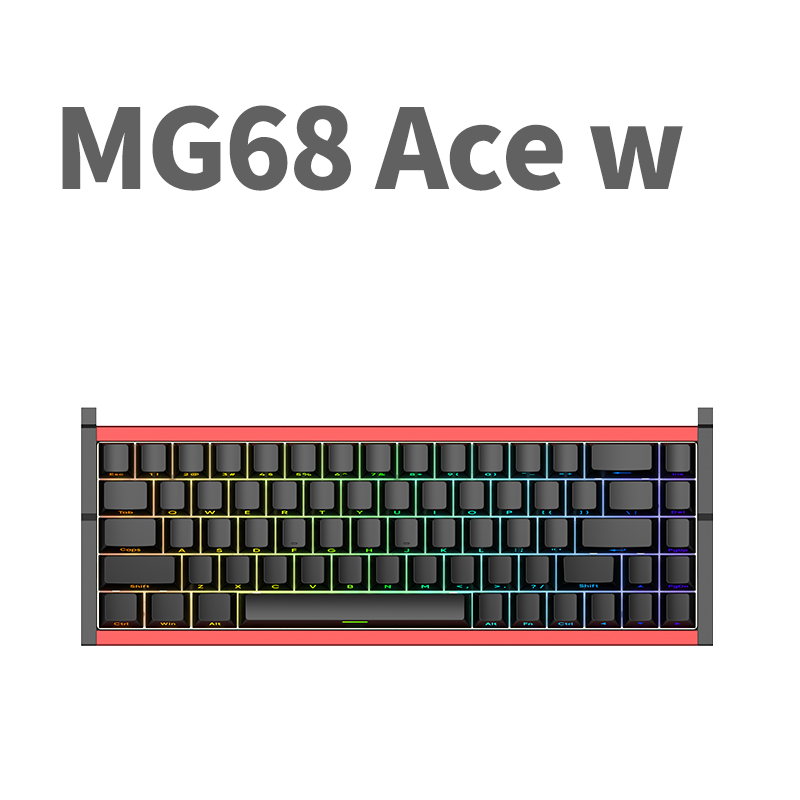 IROK MG68 Series Aluminium Alloy Hall Effect Keyboard
