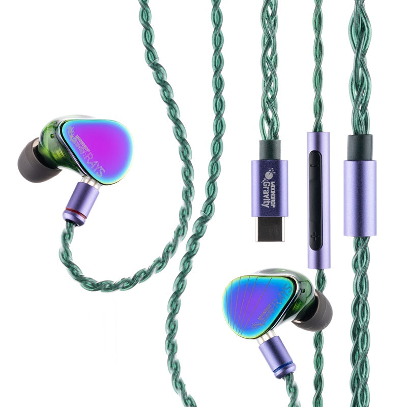 Moondrop Rays 1DD+1 Planar Drivers Gaming IEMs