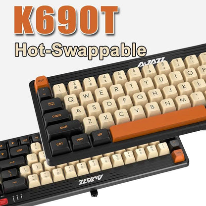 AJAZZ K690T 69Key RGB Wireless Mechanical Keyboard - IPOPULARSHOP