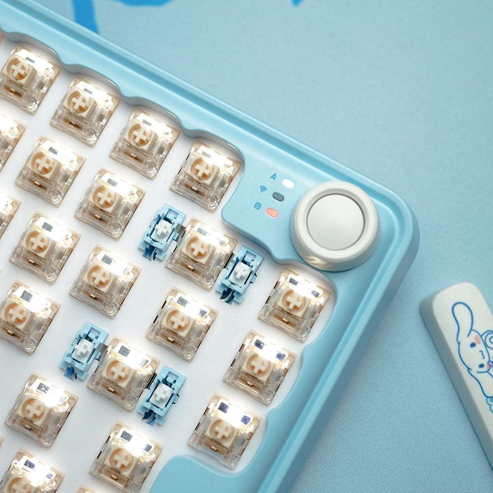 DAREU Z82 Cinnamoroll Mechanical Keyboard Combo - IPOPULARSHOP