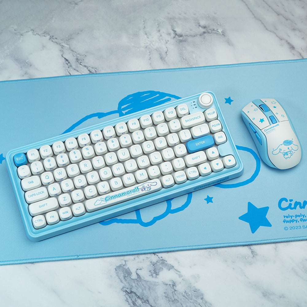 DAREU Z82 Cinnamoroll Mechanical Keyboard Combo - IPOPULARSHOP
