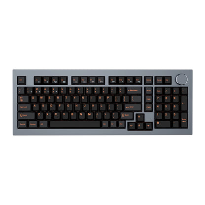 JAMESDONKEY R2 Aluminium Alloy 98 Keys Gasket Three Mode Mechanical Keyboard