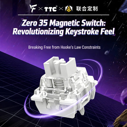 TTC 035 Original Magnetic Switch 35gf Linear Axis Office Gaming Esports Custom Keyboard Accessories