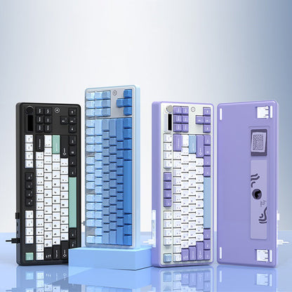 AJAZZ AK870 Swappable TFT Screen Mechanical Keyboard