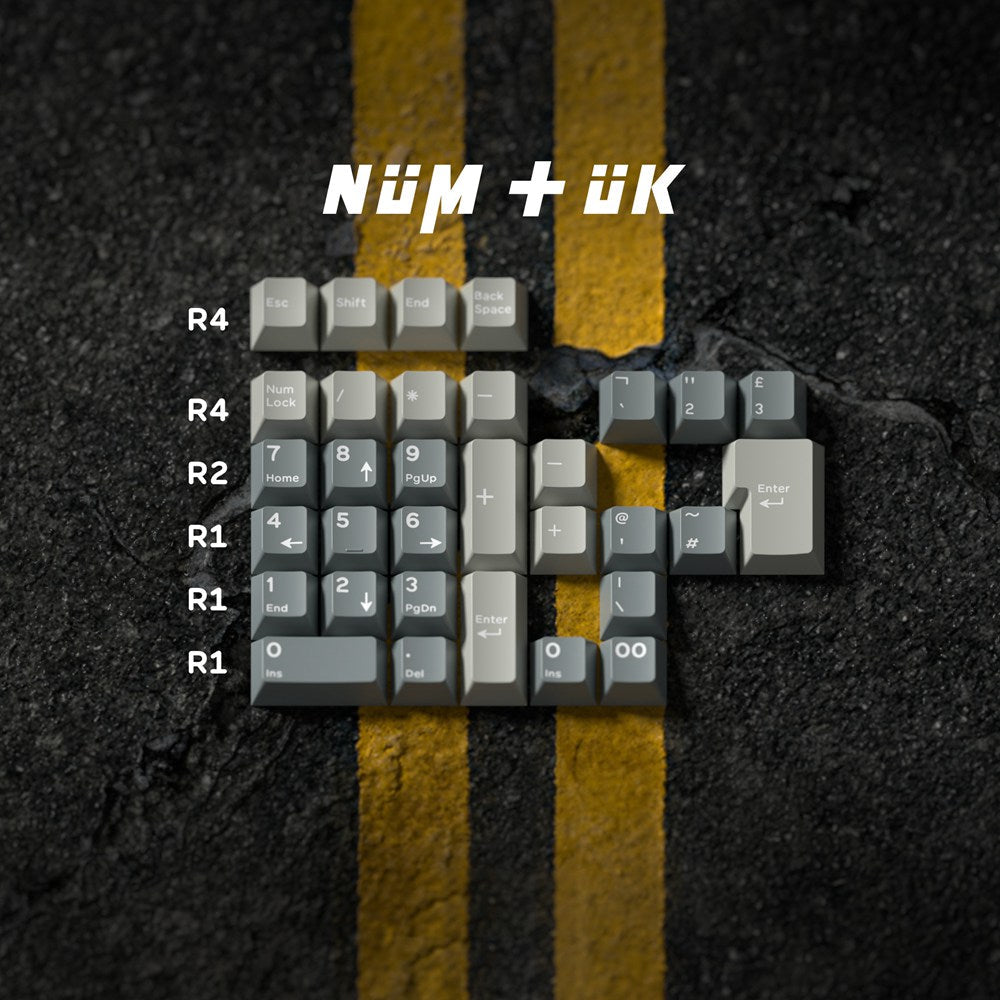 DOMIKEY CHASER Cherry Profile Keycaps