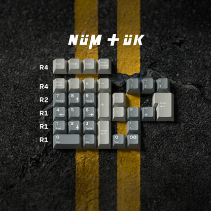 DOMIKEY CHASER Cherry Profile Keycaps