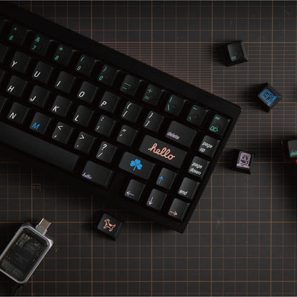 Keyboard Science Mac Color Cherry Profile ABS/PBT Keycaps Set