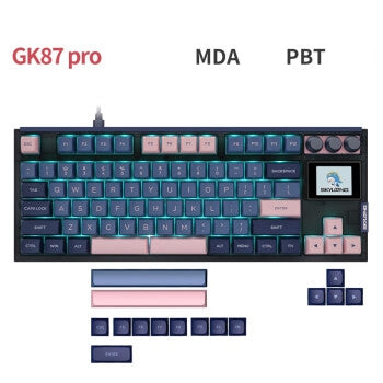 Skyloong GK87 Pro Three Mode Mechanical Keyboard
