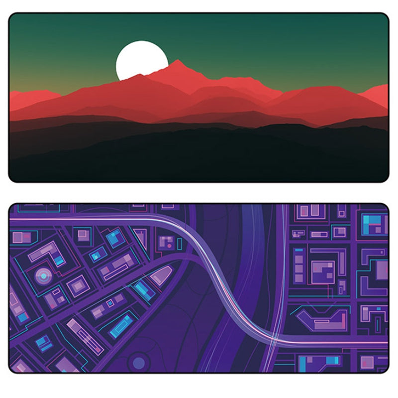 FBB Sunrise/Map Mouse Pad/Desk Mat