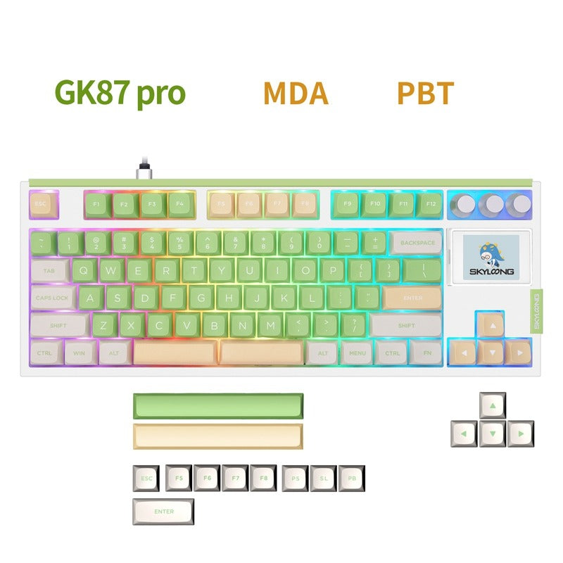 Skyloong GK87 Pro Three Mode Mechanical Keyboard