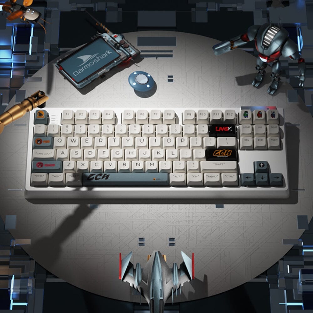 Darmoshark K6 Wireless Hot-swap 87keys Mechanical Keyboard