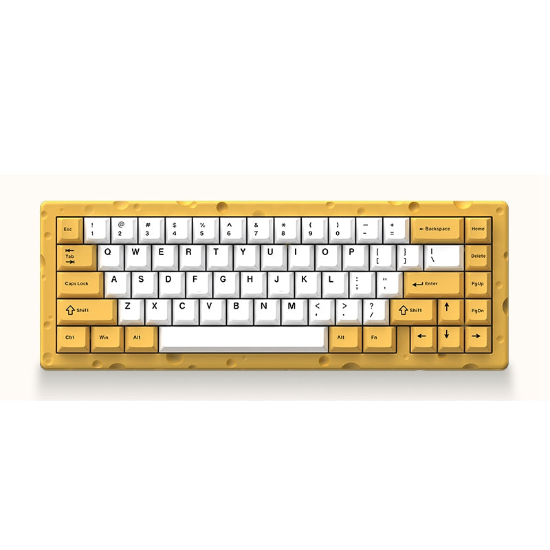 AJAZZ AC067 Cheese Theme Gasket RGB Mechanical Keyboard