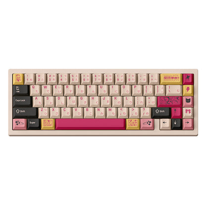 FBB Biker Girl Cherry Profile Keycaps Set