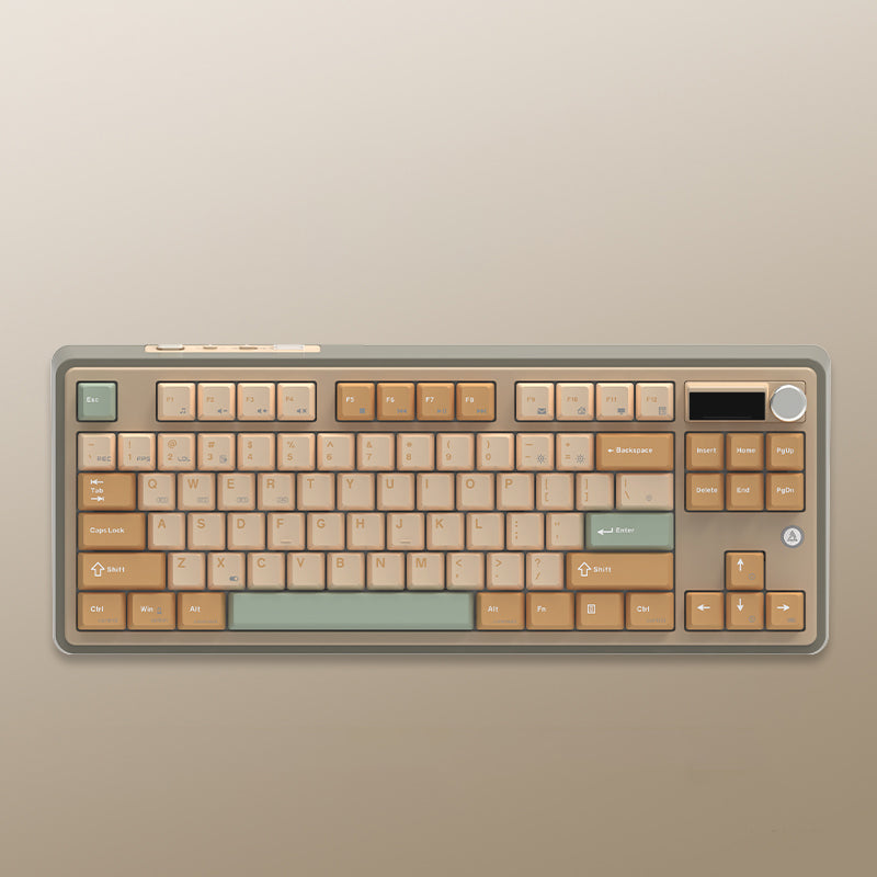 AJAZZ AK870 Swappable TFT Screen Mechanical Keyboard