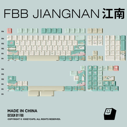 FBB JiangNan Cherry Profile Keycaps Set