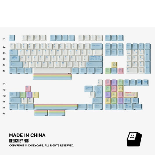 FBB UFO Catcher Cherry Profile Keycaps Set