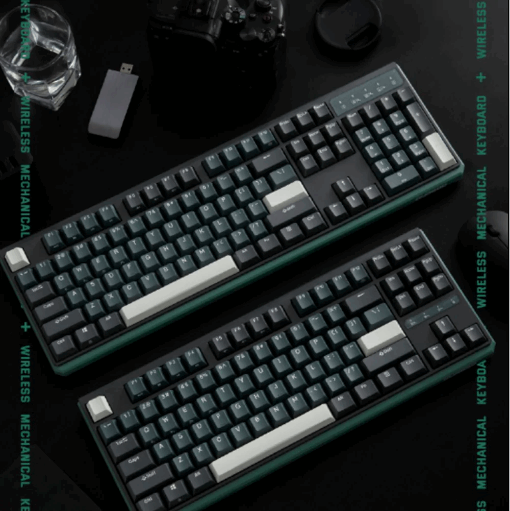 DURGOD K610W/K620W Hot-swap Three Modes Mechanical Keyboard - IPOPULARSHOP