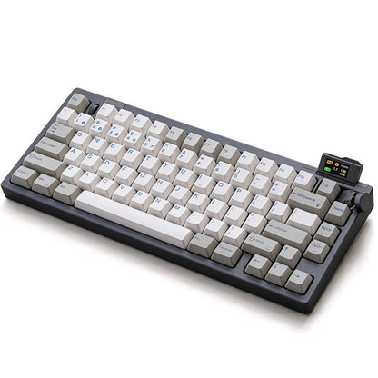 Keydous NJ80 Pro Display Screen with Knob Aluminium Alloy Mechanical Keyboard