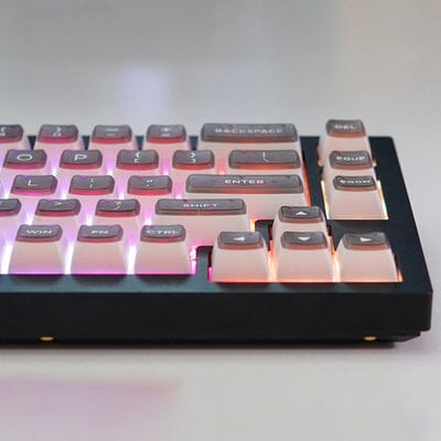 OSHID Grey White Translucidus  ASA Keycaps