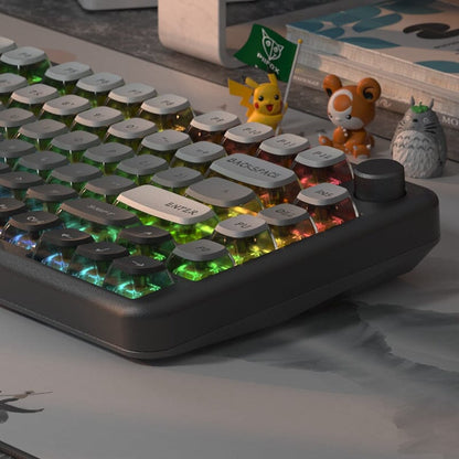 PIIFOX Splashing Ink Landscape ASA Profile Keycaps