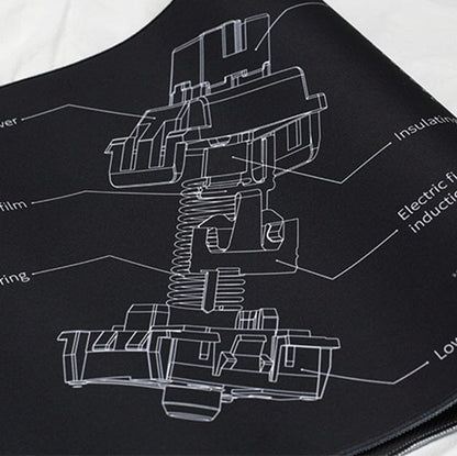 VARMILO EC Mechanical Switch Desk Mat / Mouse Pad