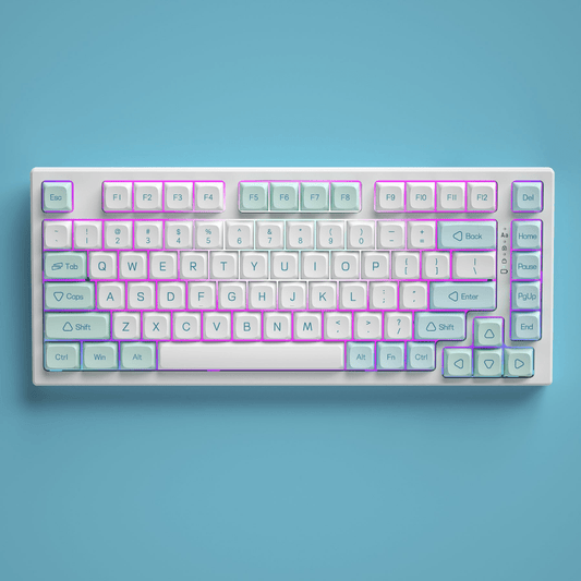 YUNZII YZ75 Mint Mechanical Keyboard