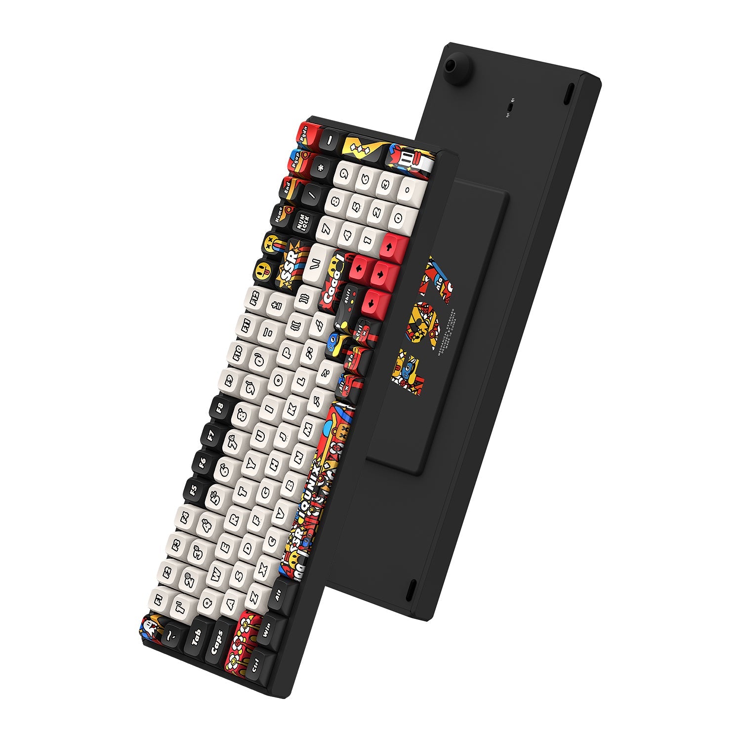 Connect 3 devices keyboard best mechanical keyboard RGB keyboard mac keyboard novelty keyboard