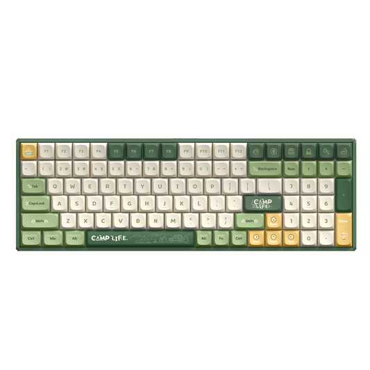 IQUNIX F97 Camping Wireless Mechanical Keyboard - IPOPULARSHOP